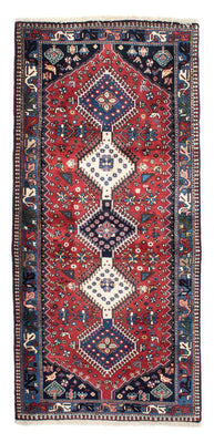 Runner Perser Rug - Nomadic - 196 x 87 cm - dark red
