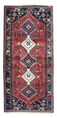 Runner Perser Rug - Nomadic - 196 x 87 cm - dark red