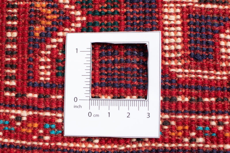 Perser Rug - Nomadic - 298 x 189 cm - dark red