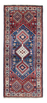 Runner Perser Rug - Nomadic - 195 x 80 cm - dark red