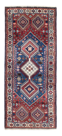 Runner Perser Rug - Nomadic - 195 x 80 cm - dark red
