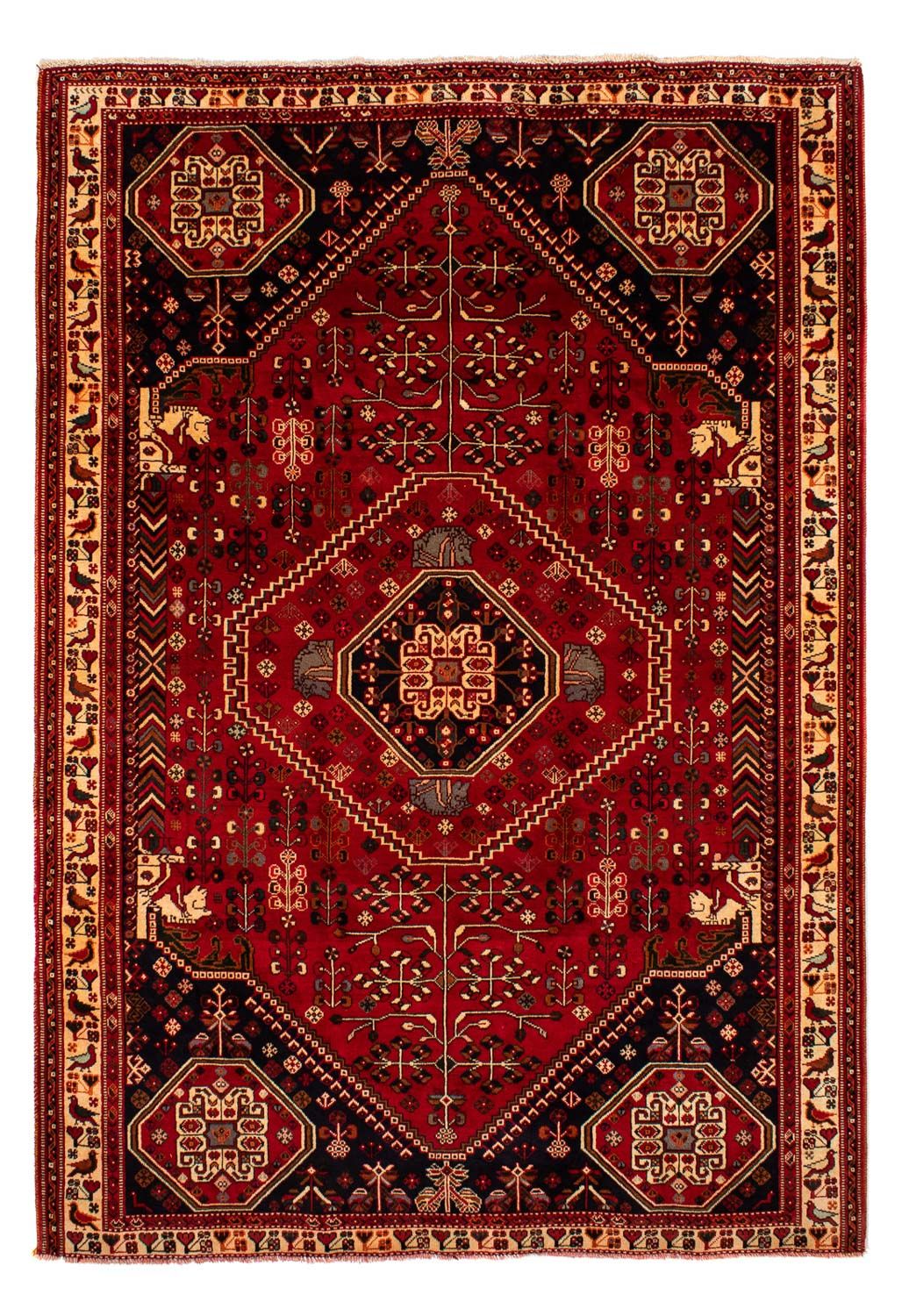 Perser Rug - Nomadic - 291 x 210 cm - dark red