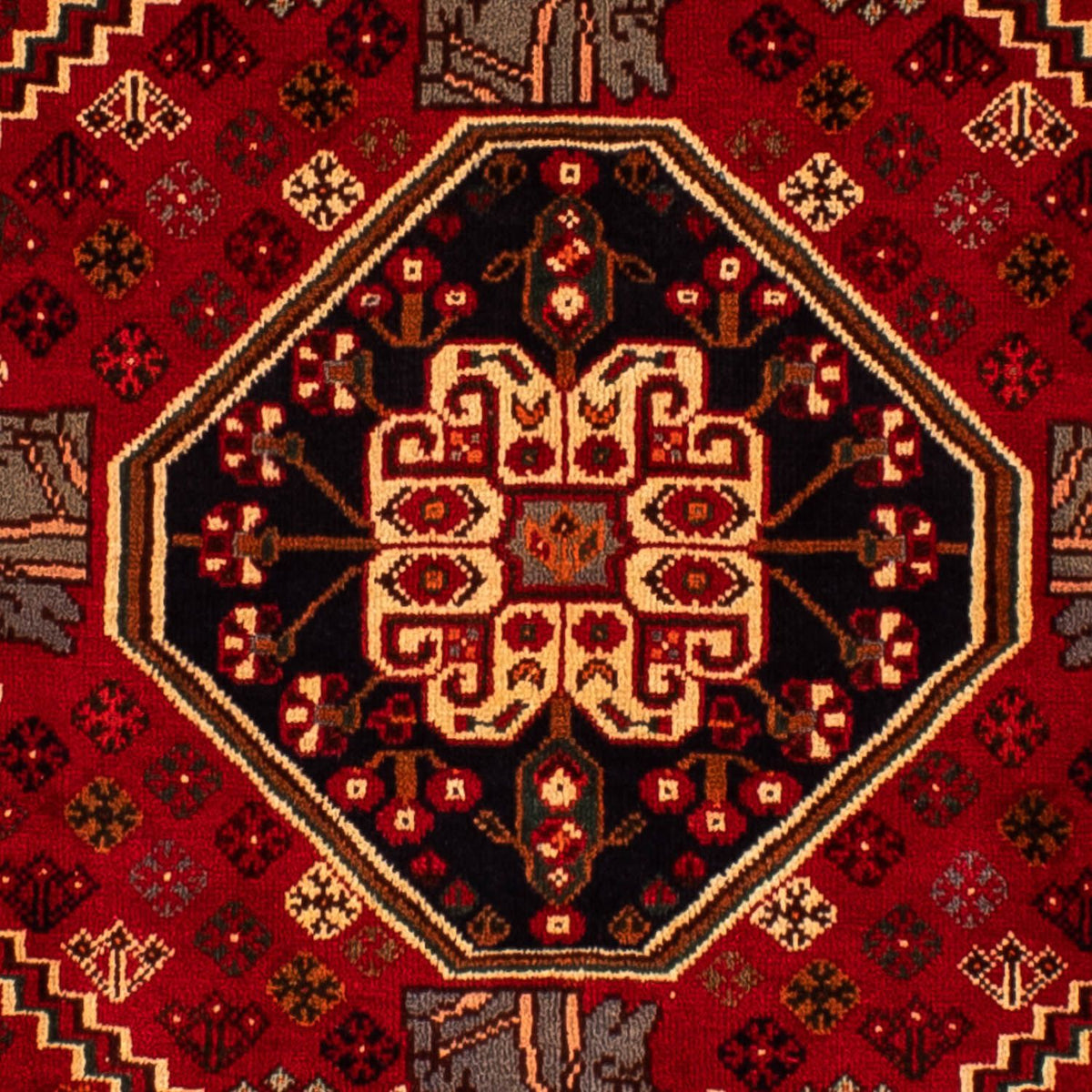 Perser Rug - Nomadic - 291 x 210 cm - dark red