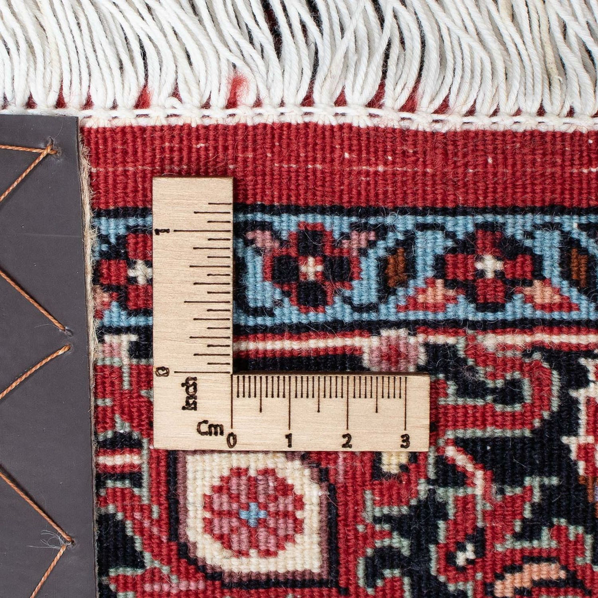 Runner Perser Rug - Bidjar - 202 x 104 cm - dark red