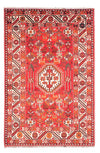 Shiraz Rug 110x159cm - Persian Rugs - Rectangle / Red / 110 x 159 cm Rectangle