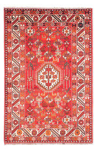 Perser Rug - Nomadic - 159 x 110 cm - red
