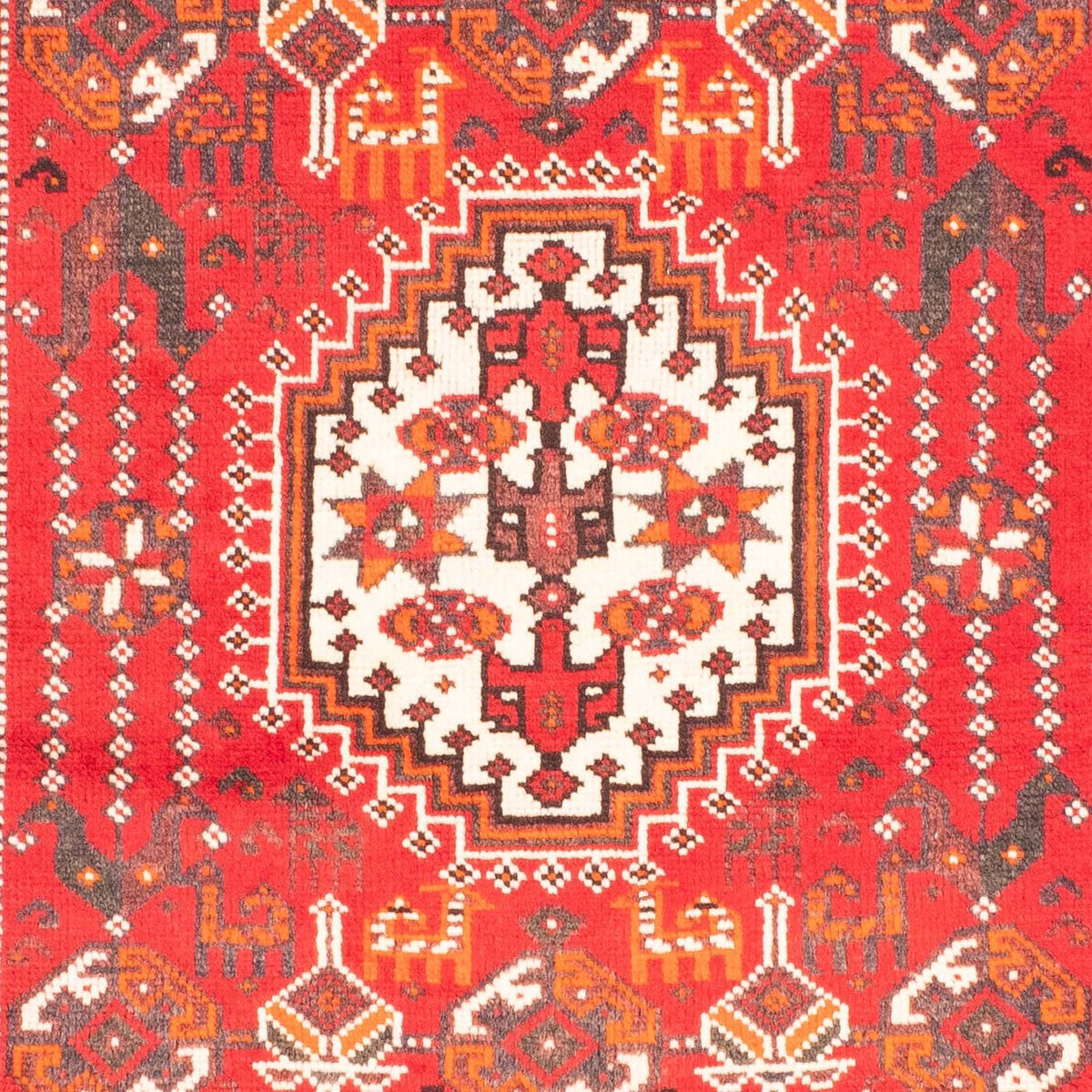 Perser Rug - Nomadic - 159 x 110 cm - red