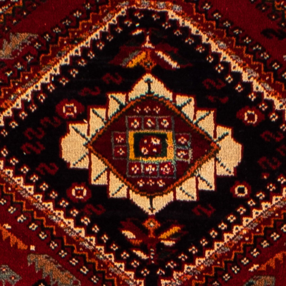 Perser Rug - Nomadic - 290 x 182 cm - dark red