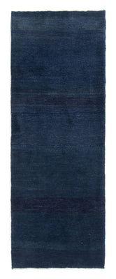 Runner Gabbeh Rug - Perser - 228 x 80 cm - dark blue