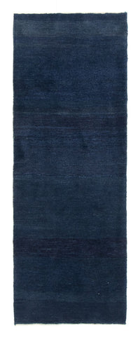 Runner Gabbeh Rug - Perser - 228 x 80 cm - dark blue