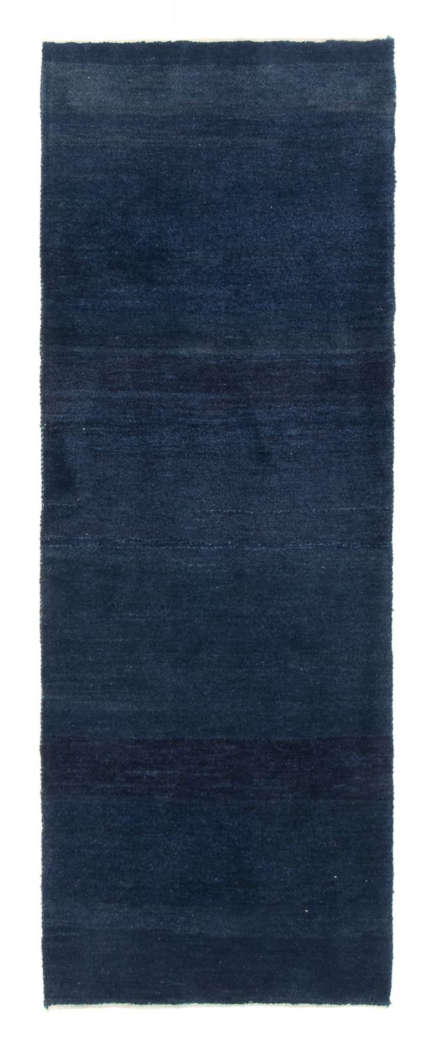 Runner Gabbeh Rug - Perser - 228 x 80 cm - dark blue