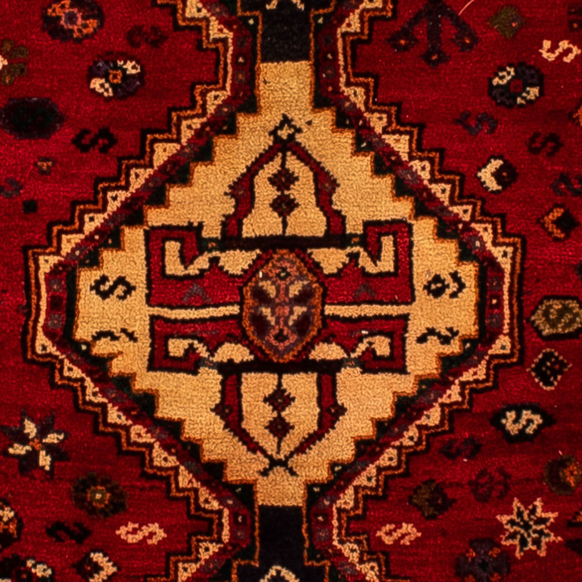 Perser Rug - Nomadic - 296 x 203 cm - dark red