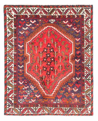 Perser Rug - Nomadic - 139 x 111 cm - dark red