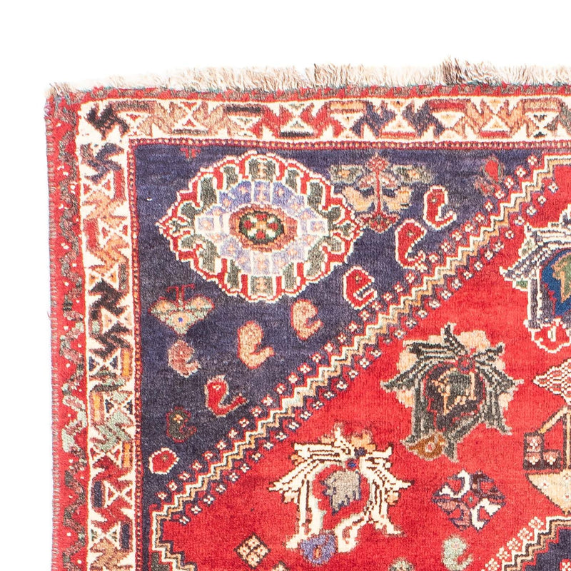 Perser Rug - Nomadic - 160 x 116 cm - dark red