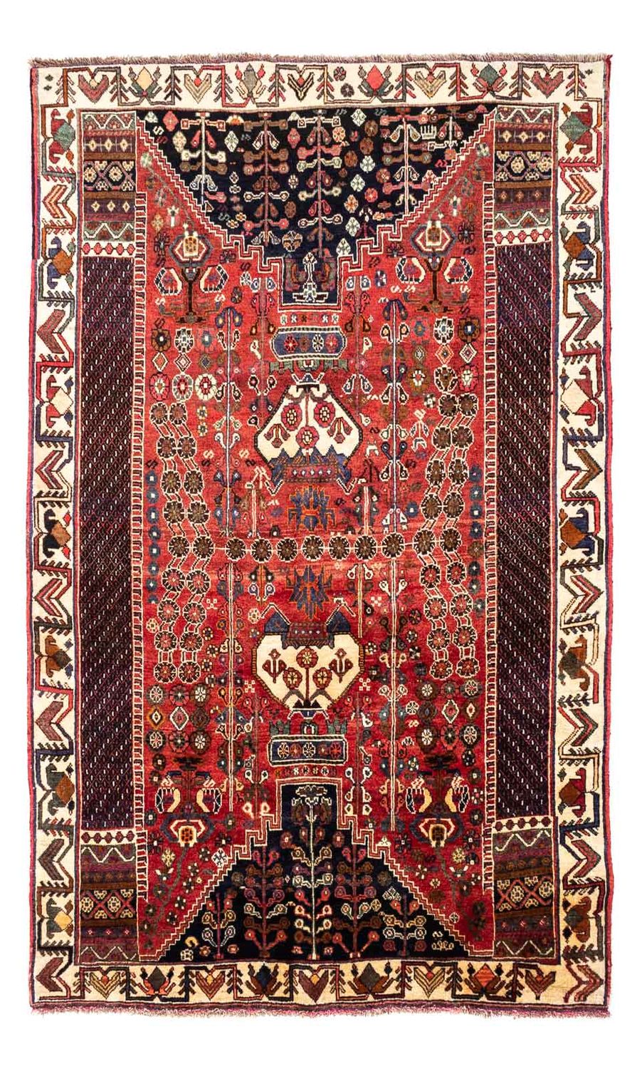 Perser Rug - Nomadic - 253 x 164 cm - red