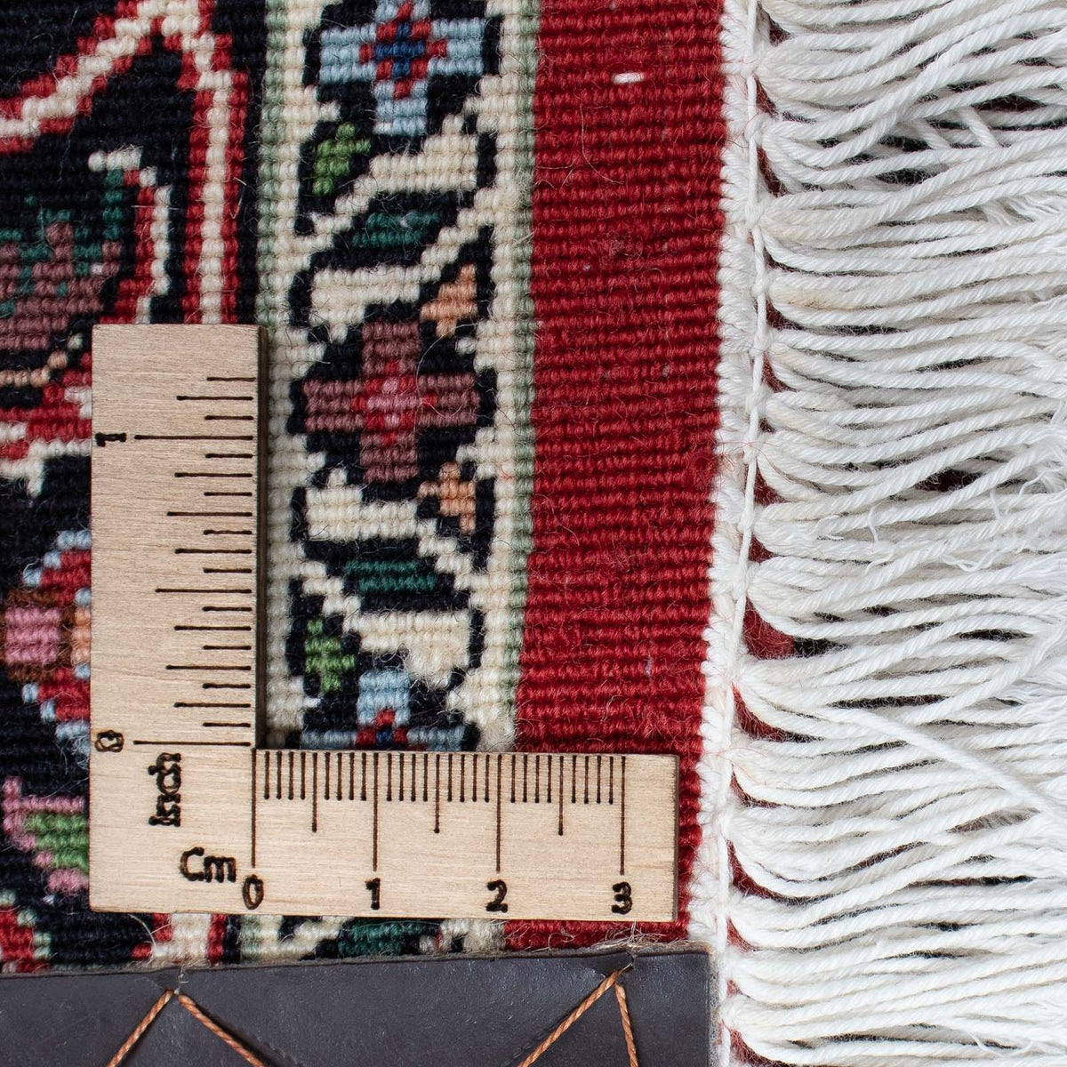 Runner Perser Rug - Bidjar - 201 x 100 cm - dark red