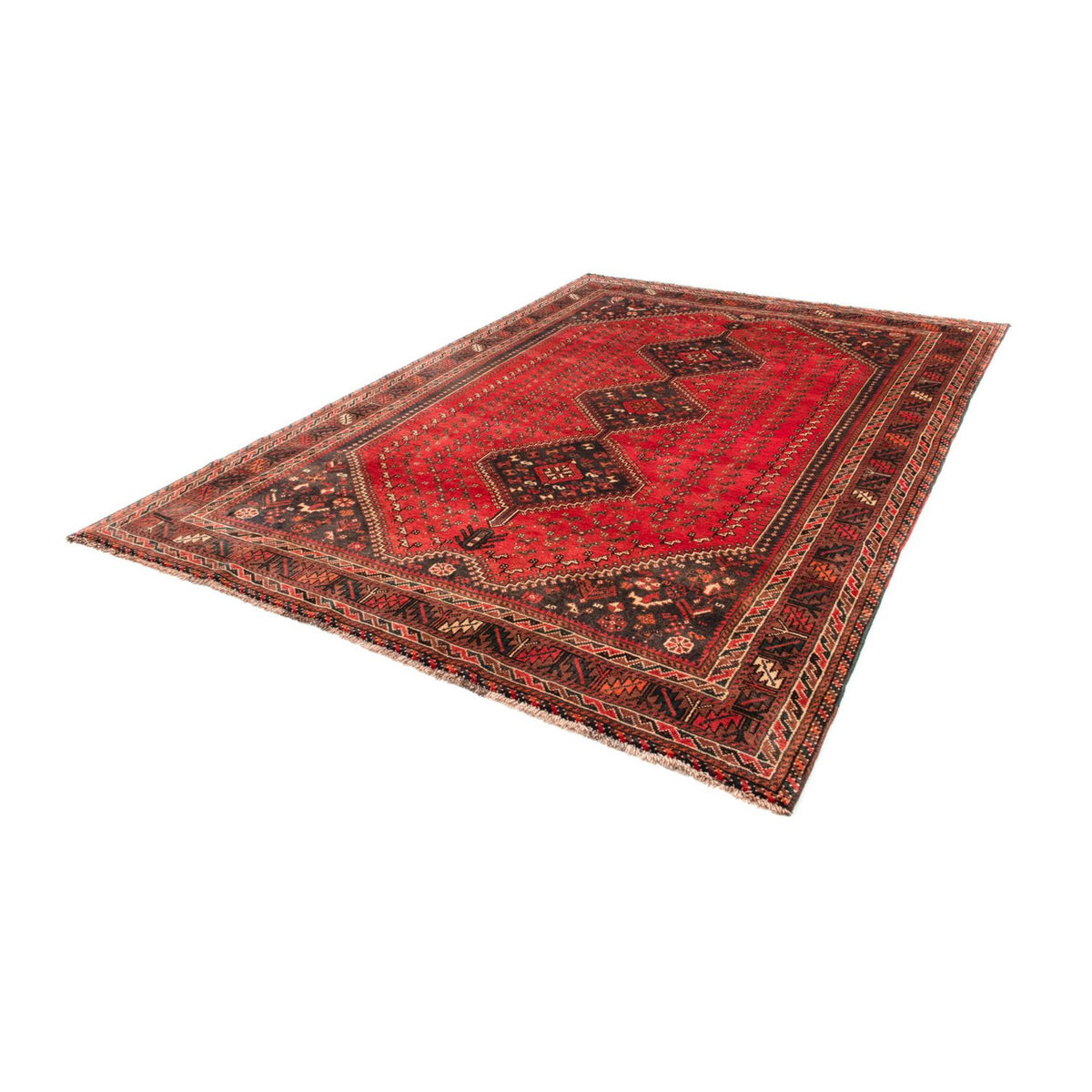 Perser Rug - Nomadic - 279 x 203 cm - red