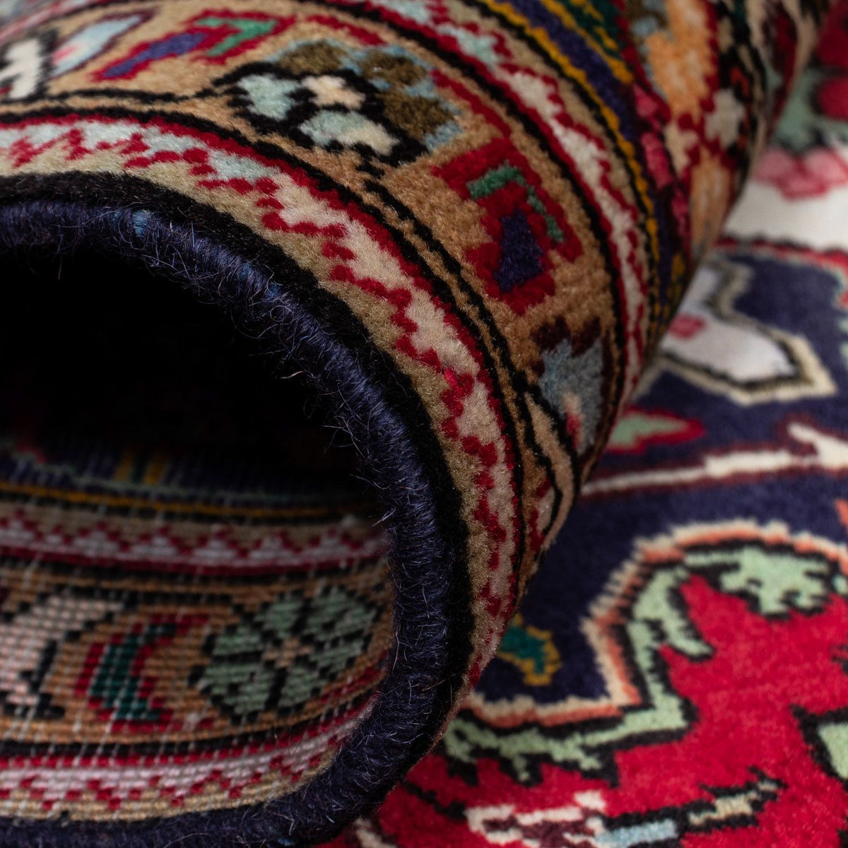 Perser Rug - Nomadic - 308 x 205 cm - dark red