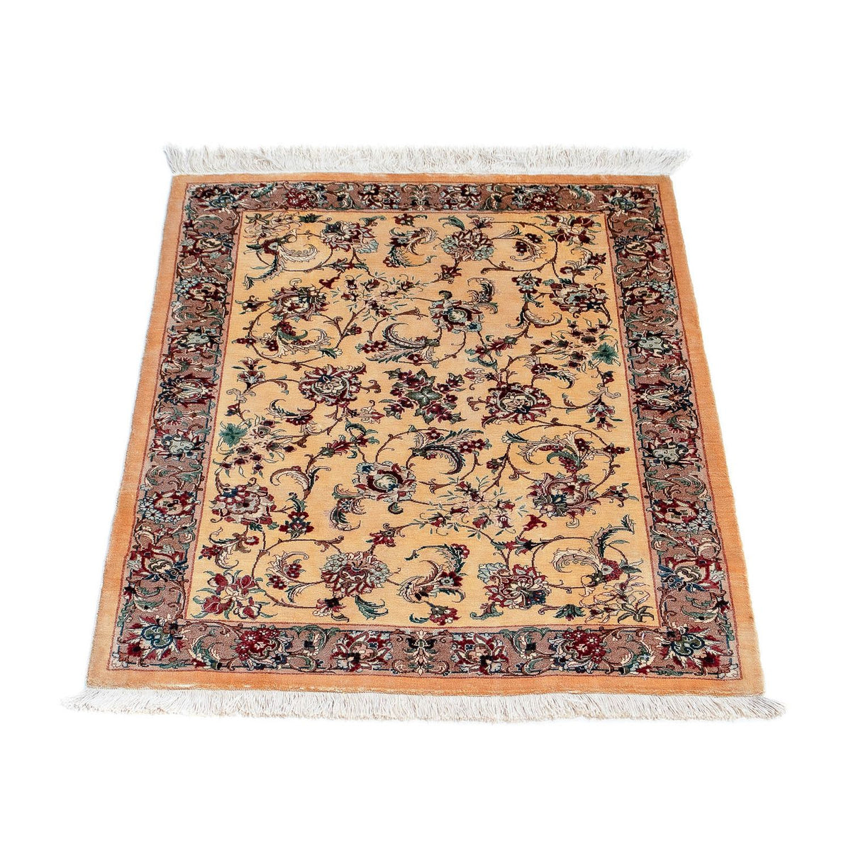 Perser Rug - Ghom - 82 x 59 cm - light brown