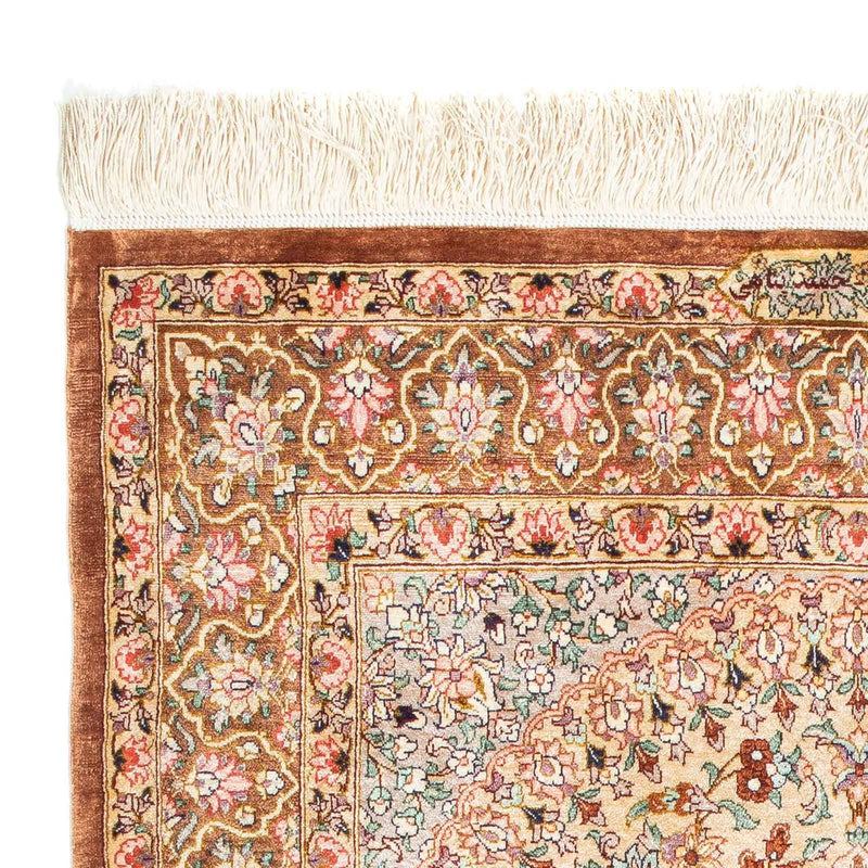 Perser Rug - Ghom - 123 x 76 cm - beige