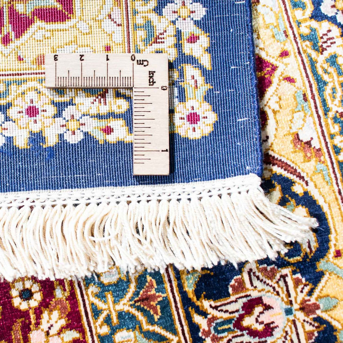 Perser Rug - Ghom - 123 x 77 cm - dark blue