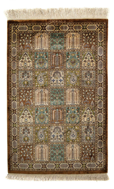 Qom Rug 59x93cm - Persian Rugs
