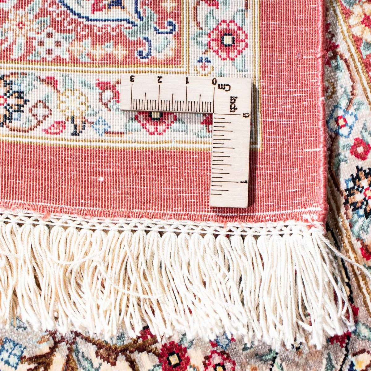 Perser Rug - Ghom - 122 x 79 cm - beige