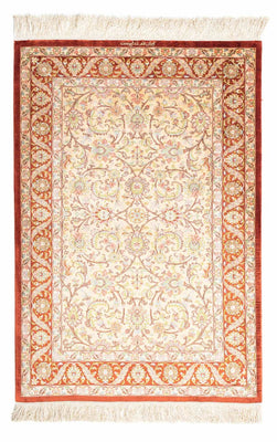 Perser Rug - Ghom - 123 x 83 cm - beige