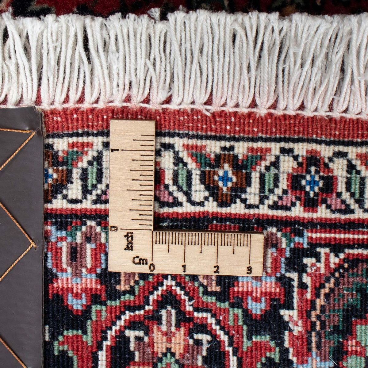 Runner Perser Rug - Bidjar - 194 x 100 cm - dark red