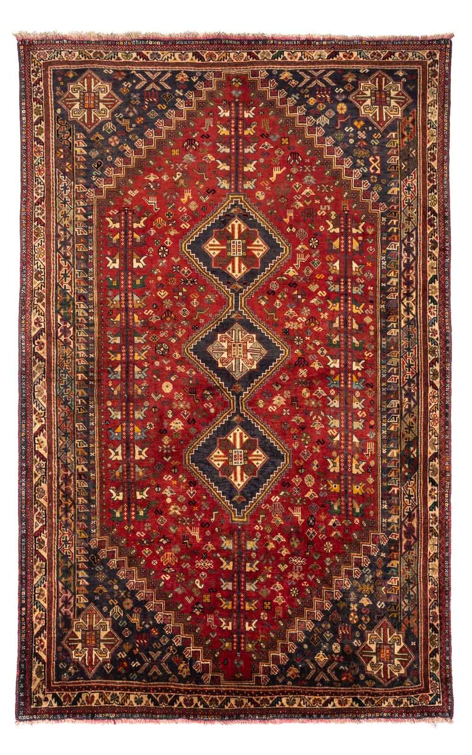 Perser Rug - Nomadic - 267 x 174 cm - red