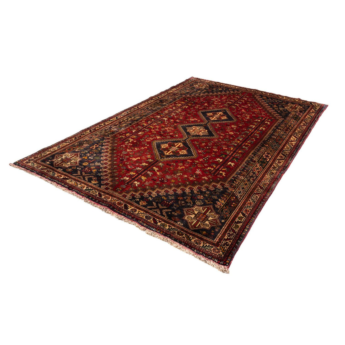 Perser Rug - Nomadic - 267 x 174 cm - red