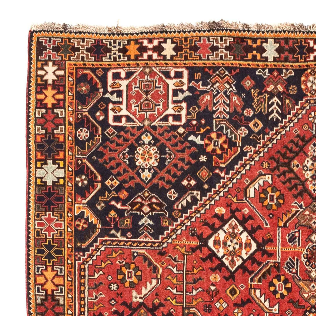 Qashqai Rug 163x252cm - Persian Rugs