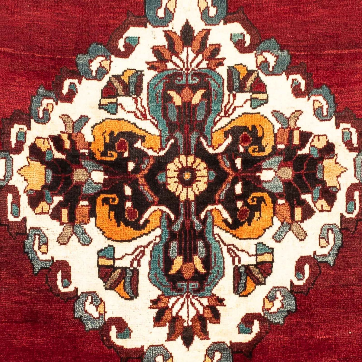 Perser Rug - Nomadic - 240 x 150 cm - dark red