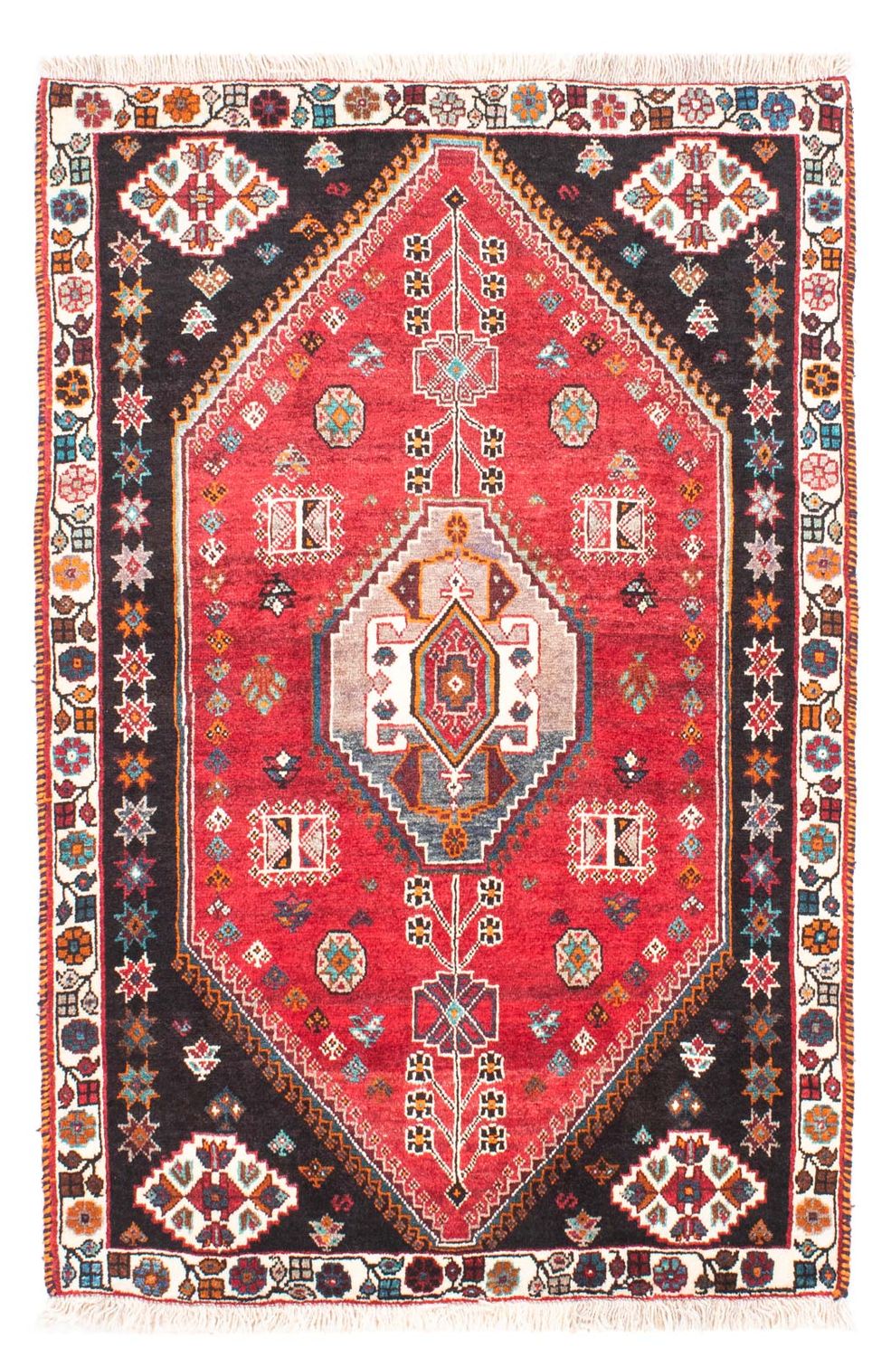 Perser Rug - Nomadic - 152 x 102 cm - red