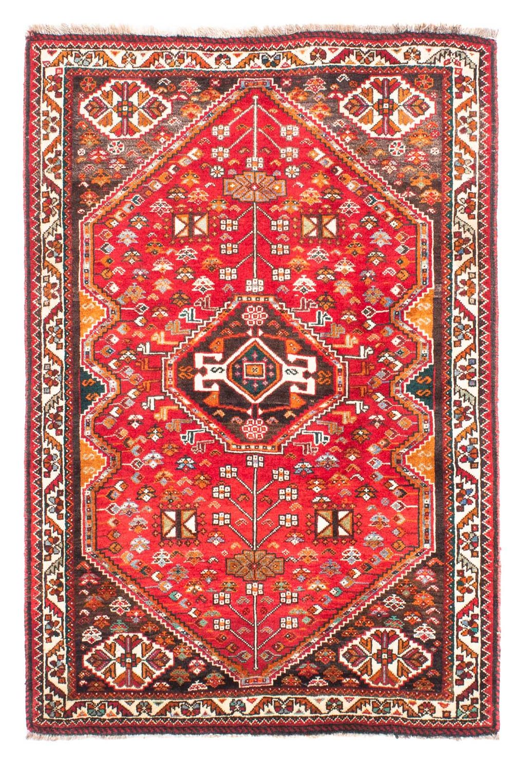 Perser Rug - Nomadic - 155 x 106 cm - red