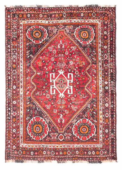 Qashqai Rug 111x149cm - Persian Rugs
