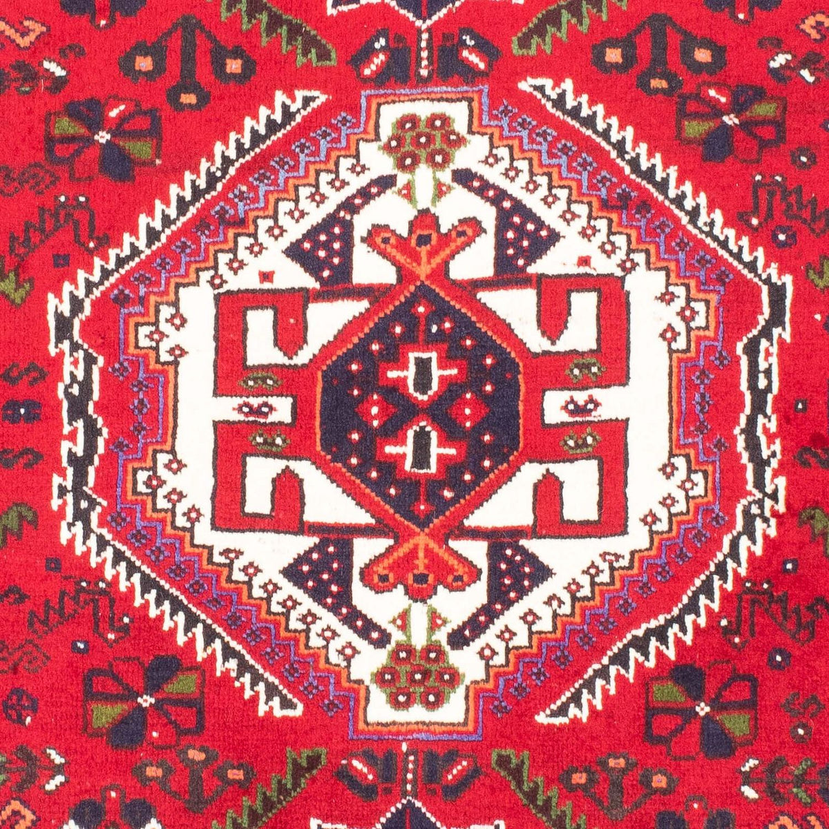 Perser Rug - Nomadic - 158 x 117 cm - dark red