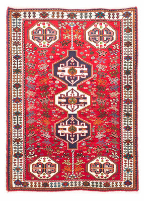 Perser Rug - Nomadic - 158 x 112 cm - dark red