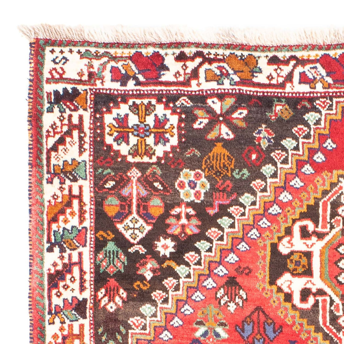 Qashqai Rug 114x162cm - Persian Rugs