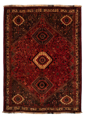 Perser Rug - Nomadic - 273 x 203 cm - dark red