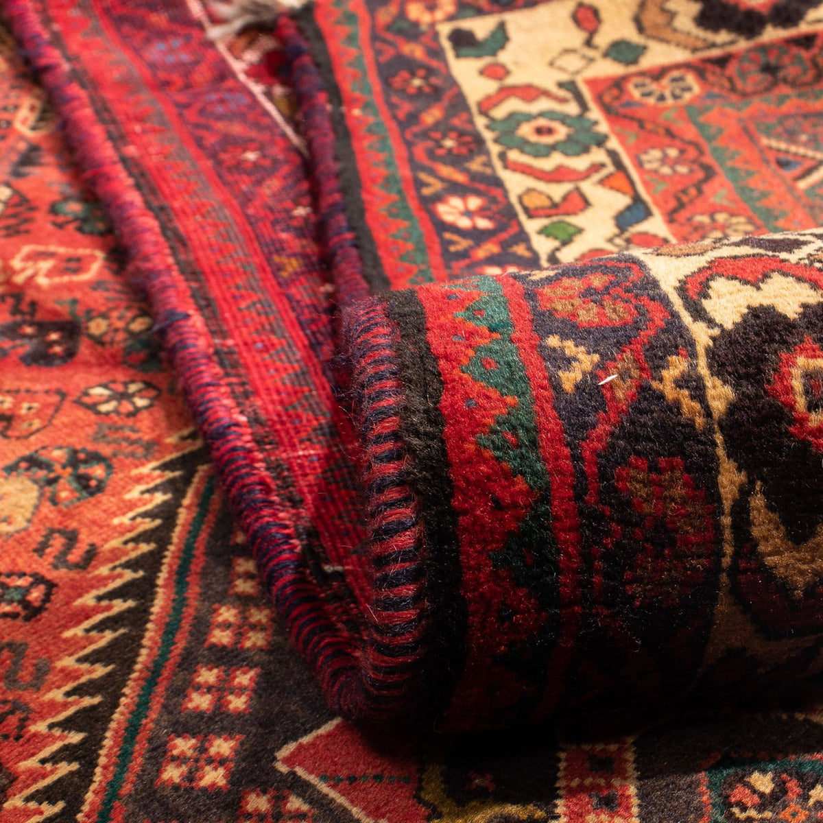 Perser Rug - Nomadic - 273 x 203 cm - dark red