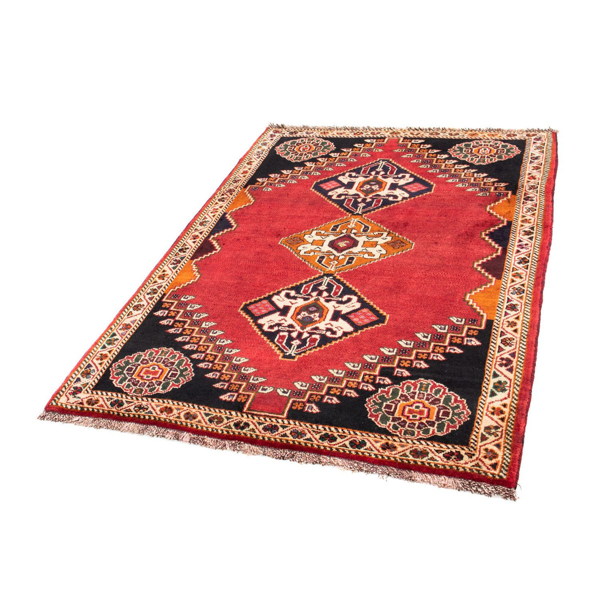 Perser Rug - Nomadic - 155 x 110 cm - dark red