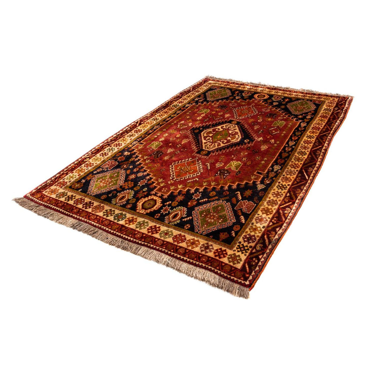 Perser Rug - Nomadic - 230 x 145 cm - rust