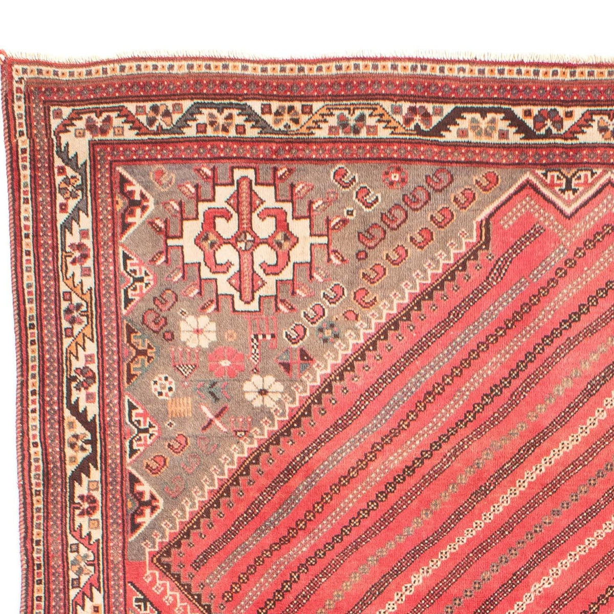 Qashqai Rug 213x289cm - Persian Rugs