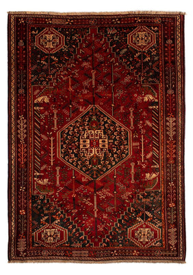 Perser Rug - Nomadic - 305 x 214 cm - dark red