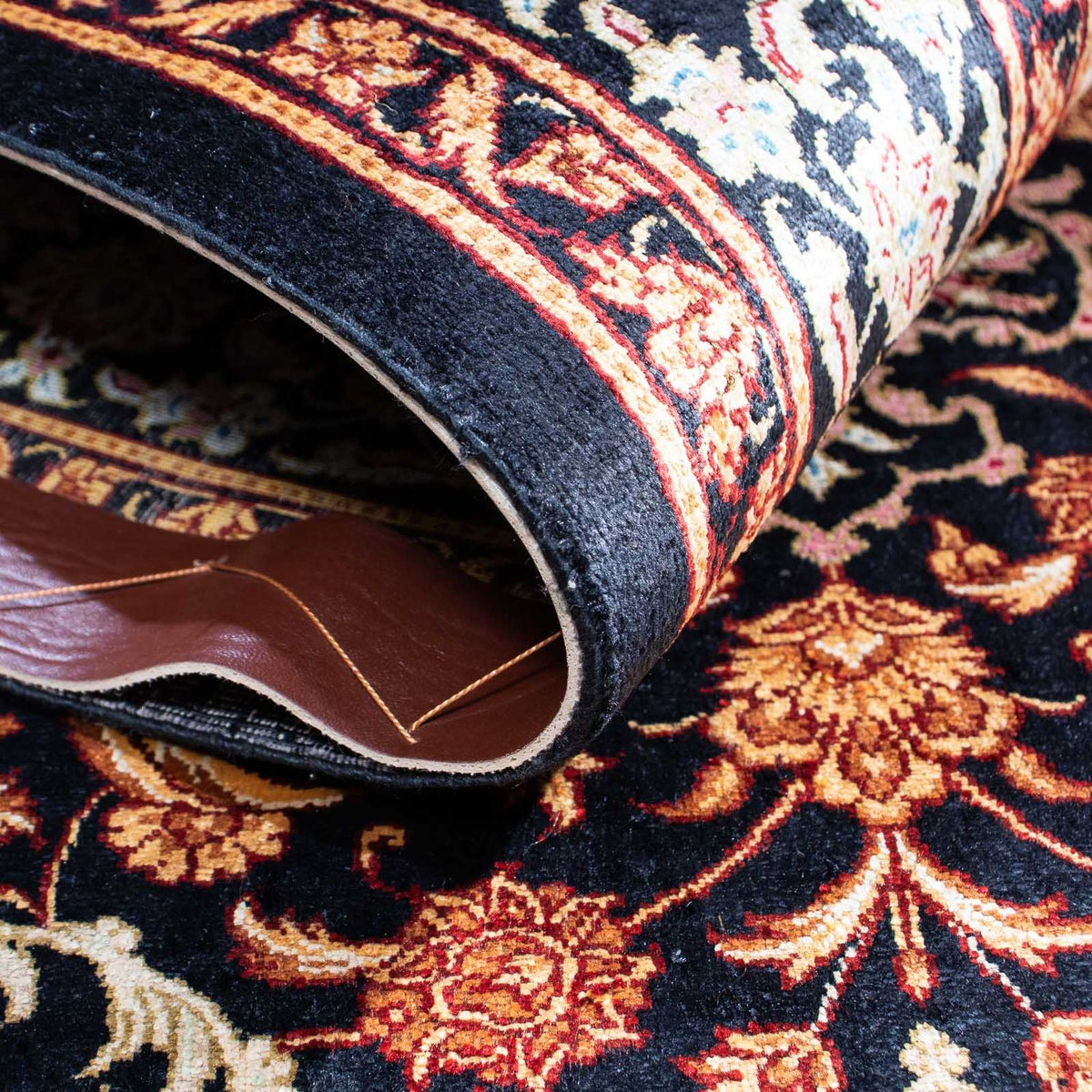 Perser Rug - Ghom - 149 x 100 cm - dark blue