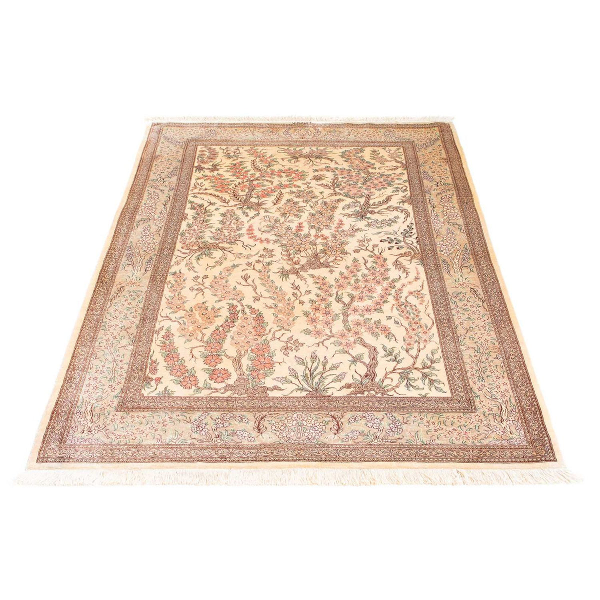 Perser Rug - Ghom - 157 x 102 cm - beige
