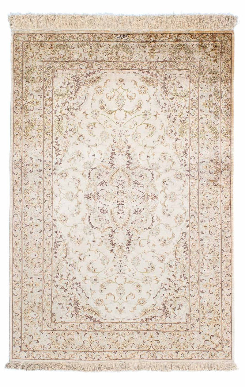 Perser Rug - Ghom - 147 x 99 cm - beige
