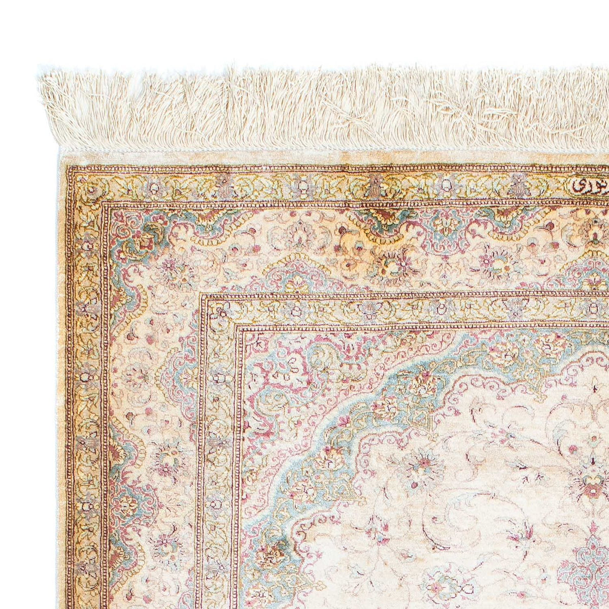 Qom Rug 103x143cm - Persian Rugs