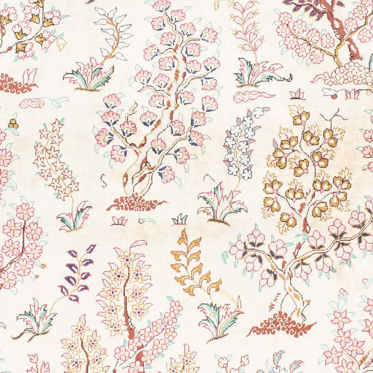 Perser Rug - Ghom - 146 x 104 cm - beige